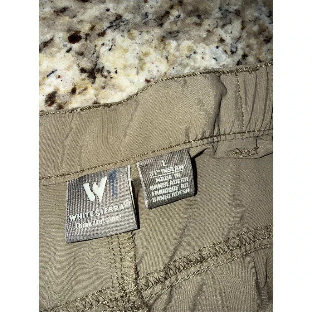 Army Green Sierra‎ Pants Large Sierra Point Convertible Womens  Worn Once 5327